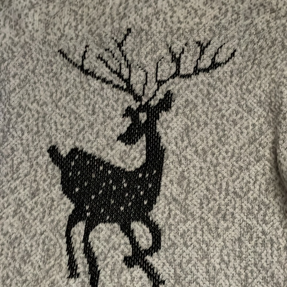 deer knit sweater style - Picture 3 of 7